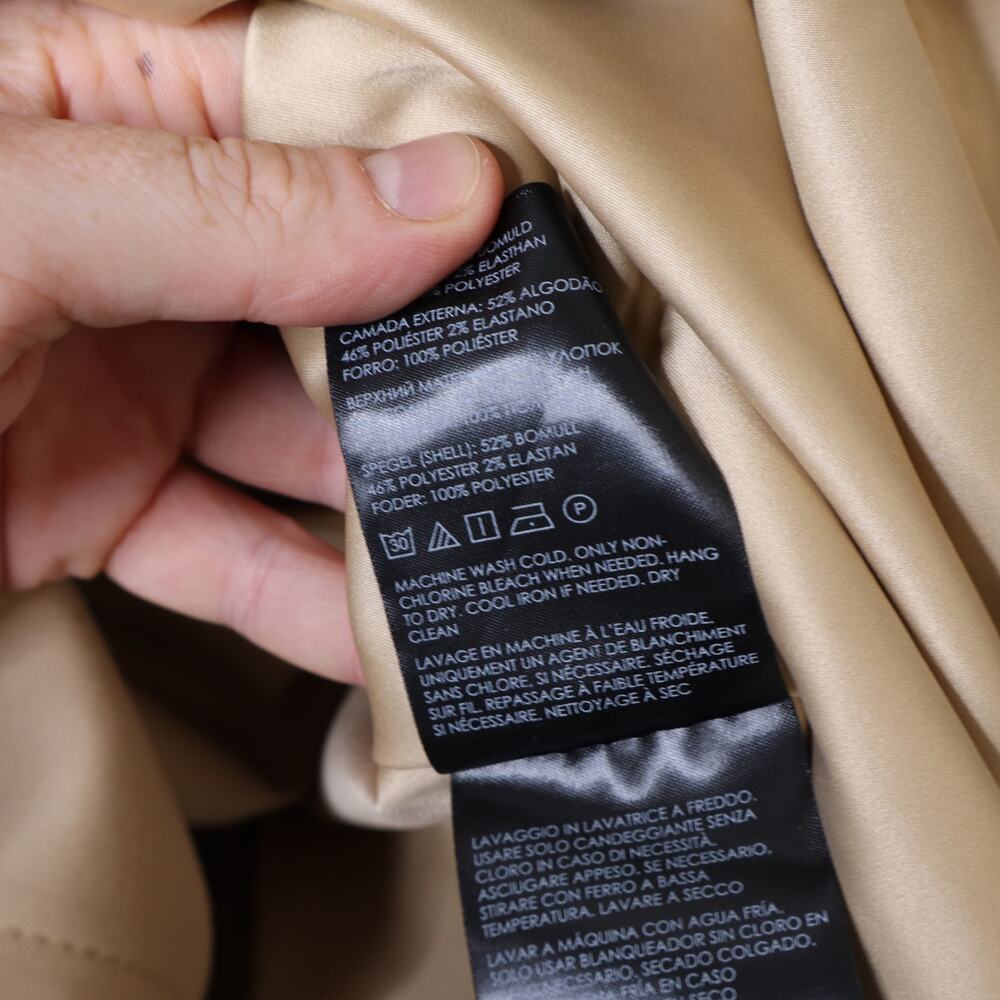 Club Monaco Beige Trench Coat - Picture 11 of 15